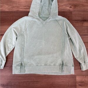 American Eagle Outfitters Light Green Hoodie